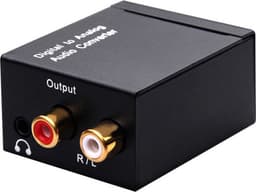 Digitaal naar Analoog Audio Converter DAC – SPDIF / Toslink naar RCA & 3.5mm Jack – Optische Coaxiale Audio Omzetter voor TV, PS4, Xbox en Versterker — thumbnail 2