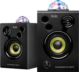 Hercules DJSpeaker 32 - Actieve 3" Studiomonitorset - 2x 15W RMS Speakers - Met LED-Partyverlichting — thumbnail 3