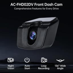 AC-FHD02DV FHD 1080P Dashcam, GPS-Afspeeltracking, 136° Groothoek, WDR, Nachtzicht, 24-Uurs Parkeermodus, G-sensor, Loop-Opname, Uitvalbescherming, Max. 128GB, Alleen Voor X10-Serie — thumbnail 5