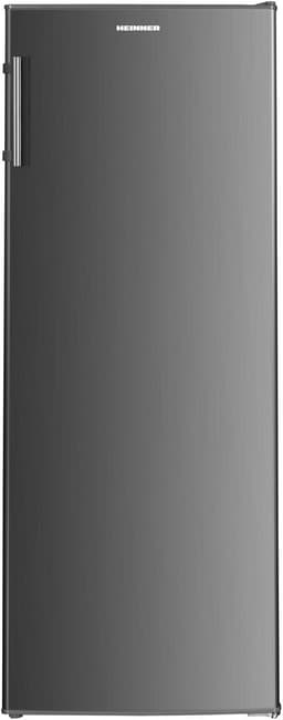 Heinner HF-HM242XE++ Koelkast 242 L – Energieklasse E – Instelbare Thermostaat – LED-verlichting – 4 Glazen Plateaus – Omkeerbare Deur – RVS – 5 Jaar Garantie — thumbnail 1