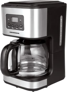 Heinner HCM-D915 Digitaal Filterkoffiezetapparaat – 900 W – Inhoud 1,5 L – LCD-display – Programmeerbare 24-uurs Timer – Warmhoudplaat – Druppelstop – Automatische Uitschakeling – Zwart/RVS — thumbnail 1