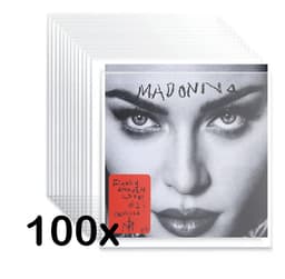 Pinguïn Records LP hoezen 100 stuks – VinylCare Essential ShieldSleeve Record Sleeves - LP hoes - Vinyl hoes – Polyethyleen extra stevig – Beschermhoes – LP beschermhoezen - Buitenhoezen voor standaard LP’s - 100 Micron — thumbnail 1