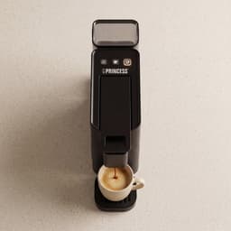 Princess 249423 Capsule Koffiemachine - Geschikt voor Nespresso Capsules - 19 Bar - 0,8 Liter Watertank - Compact - Zwart — thumbnail 4