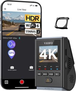 Mini Dashcam - Zwart - 4K Opname - Nachtzicht 2.0 - Voor Auto's — thumbnail 1