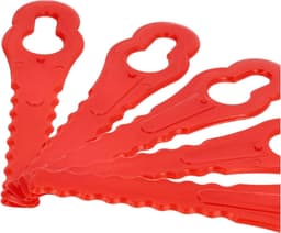 Reservemessen - Grasmaaierbladen - Gazon Onderhoud - Snelle Vervanging - 5 stuks 85mm - Rood — thumbnail 4