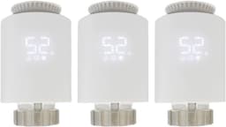 Radiator Thermostaat - Thermostaatkraan Temperatuurregelaar - Energie Besparen - App en Spraakbediening - M30x1.5mm - Wit — thumbnail 1