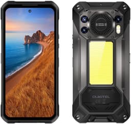 Oukitel WP61 5G phone, 512/12 GB, black 17,3 cm (6.8") Dual SIM Android 16.0 USB Type-C 512 GB 20000 mAh Zwart — thumbnail 1