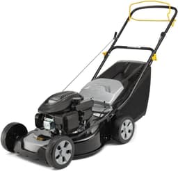 Benzine Grasmaaier - Zelfrijdendemaaier - Gazon Onderhoud - Zelfrijdende Functie - 46 cm Snijbreedte - Zwart — thumbnail 2