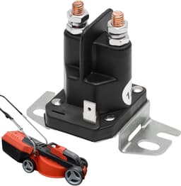 Grasmaaier Solenoïde - Startrelais Tractor - Motor Starten - Brede Toepassing - 12V - Zwart — thumbnail 1