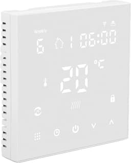 Slimme Thermostaat - Verwarming Regelaar - Energie Besparen - App en Spraakbediening - 90-240V AC - Zwart — thumbnail 1