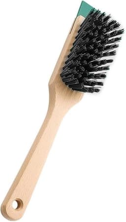 Maaier Dek Schraper - Reinigingsborstel Tuin - Onderhoud Gazon - Geïntegreerd Schrapergereedschap - 31 cm - Meerkleurig — thumbnail 1