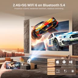 Zavio® Mini Beamer - Mini Projector - Beamer 4k — thumbnail 5