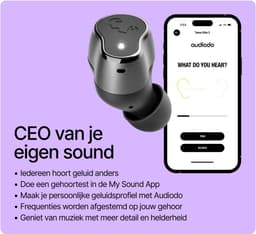 Fresh 'n Rebel Twins Elite 2 - Krachtige Bluetooth Oordopjes met Hybride Actieve Noise Cancelling - 47 uur Speeltijd - Multipoint verbinding - Draadloos en Waterdicht (IPX4) (Storm Grey) — thumbnail 3