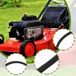 Grasmaaierriem 66 cm - V-riem - Rubber - Compatibel met Fuxtec FX-RM serie 18 inch - Hittebestendig - Oliebestendig - Aandrijfsriem — thumbnail 1