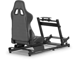 VDD Gaming On Sim Racing Cockpit – Black on Black - Aluminium — thumbnail 3