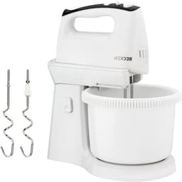 Kneedmachine met kom - Mixer keukenmachine - Bakken en mengen - Zelfroterende kom - 3.2 liter - Wit — thumbnail 3