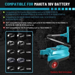 Accugrasmaaier – Grasmaaier – Accu Grasmaaier – Elektrische Grasmaaier – Draadloze Grasmaaier – 23 cm Maaibreedte – Mulchfunctie en Borstelloze Motor — thumbnail 4