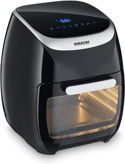 Airfryer Multi - Hete Lucht Oven - Gezond Koken - Veelzijdige Bereiding - 11 Liter - Zwart — thumbnail 1