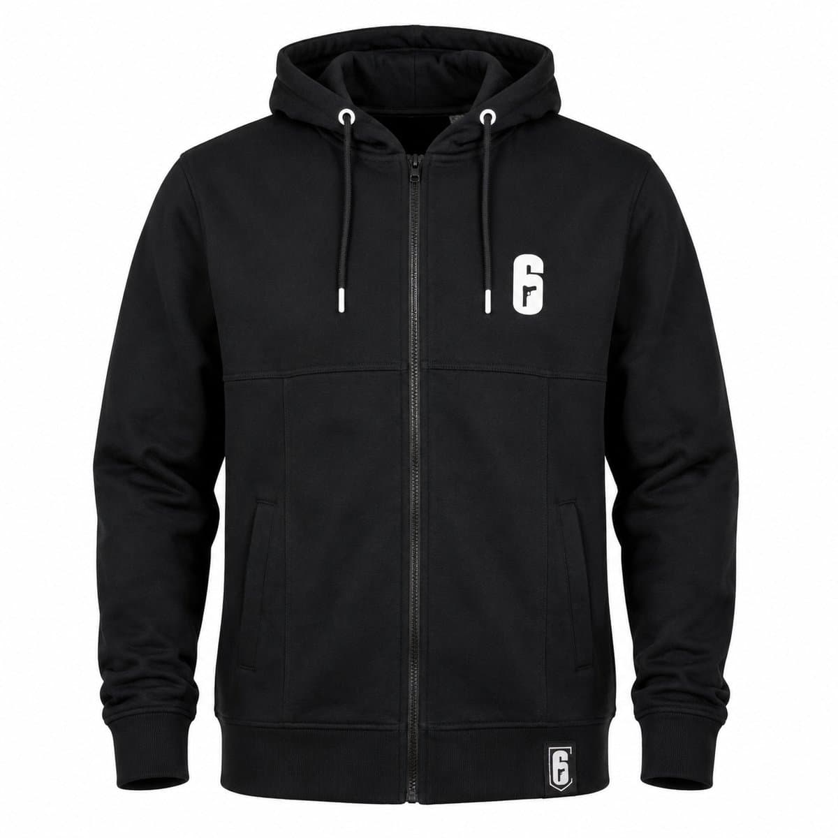Bioworld – Rainbow Six Siege Vest met Rits – Zwart – Maat M — afbeelding 1
