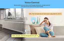 Slimme Zigbee Thermostaat Radiatorklep met App en Spraakbesturing — thumbnail 4