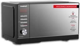 Magnetron met Grill - Oven combi - Snel maaltijden bereiden - Intelligent automatisch menu - 23 liter inhoud - Zwart RVS — thumbnail 1