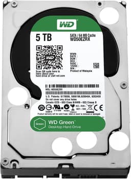 Interne Harde Schijf - Desktop Schijf - Opslag Uitbreiden - Energiezuinig Ontwerp - 5 TB - Groen — thumbnail 4