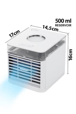 Mobiele airco - Aircooler -  Luchtkoeler  - Luchtbevochtiger - Ventilator - Tafelventilator — thumbnail 2