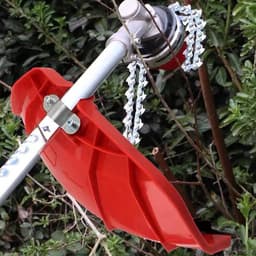 Onkruidbeschermingsdeken - Gazonmaaier Guard - Maaitaken Uitvoeren - Robuust Nylon Materiaal - Groot - Zwart — thumbnail 2