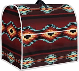 Keukenmachinehoes - Apparaathoes Mixer - Keuken Organiseren - Met Opbergvakken - 37.5x27.5x43.5 cm - Aztec Stijl — thumbnail 1
