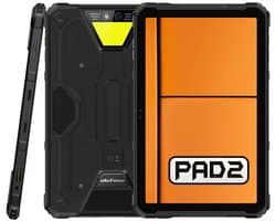 Ulefone Armor Pad 2 4G Mediatek LTE-TDD & LTE-FDD 256 GB 27,9 cm (11") 8 GB Wi-Fi 6 (802.11ax) Android 13 Zwart