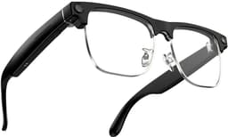 Blackview BV200 AI Smart Glasses - Slimme bril met camera - vertaalfunctie, muziek, Video Opname - Bluetooth 6.0 - Knop & Touchbediening - iOS/Android - Oplaadbaar - Lichtgewicht 44g - Transparant — thumbnail 5