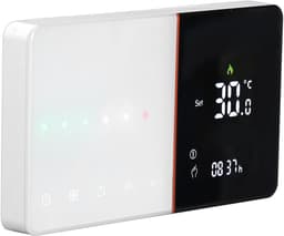Slimme Thermostaat - Temperatuurregelaar WIFI - Comfort Verwarmen - Ultradun LCD Scherm - 95-240V - Wit — thumbnail 5