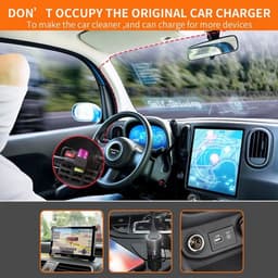 - Dashcam-hardwire-kit - Mini USB-hardwire-kit - Laagspanningsbeveiliging - 11 ft oplaadkabel - 12V-28V naar 5V - Geschikt voor Dashcam — thumbnail 3