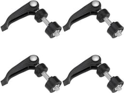 Grasmaaier Schroef 4 Stuks - Quick Release/Borgschroef - Handvat 56 mm - M6 Schroefdiameter - Aluminiumlegering/Kunststof - Geschikt voor Grasmaaiers — thumbnail 1