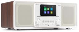 DAB radio - Audizio Palmi - Radio met cd speler - Bluetooth radio - FM, DAB+ en USB - Wit — thumbnail 1