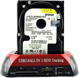 Harddrive Docking Station - Externe Harde Schijf Houder - Data Back-up - Ondersteunt IDE en SATA — thumbnail 3