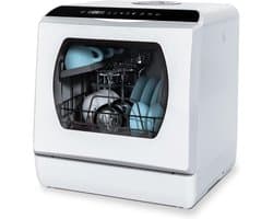 Lìon® Mini Vaatwasser - Afwasmachine - Vrijstaande Vaatwasser - Wit - 43cm x 43cm x 46cm
