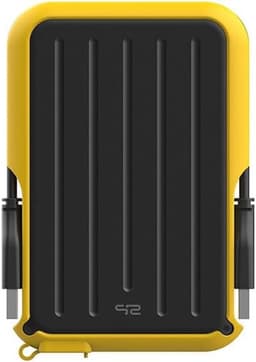 Externe Harde Schijf - Opslagstation - Bestanden Opslaan - Waterdicht IPX4 - 4TB - Geel — thumbnail 1