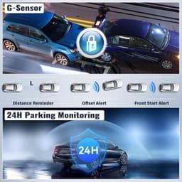 Dashcam Auto - Rijcamera Recorder - Veilige Ritten - 1080p HD Opname - 3 Inch Scherm - Zwart — thumbnail 4