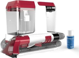 VALI® Vlekkenreiniger - Dubbele Watertanks - Draagbare Wasstofzuiger - Rood - 26cm x 25cm x 26cm — thumbnail 1