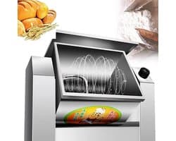 Deegmixer - Kneedmachine Keukenmixer - Bakken Thuis - Roestvrij Staal - 3 kg - Zilver