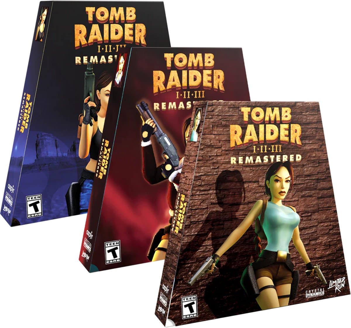 Tomb Raider I-III Remastered Convention Exclusive - PS5 (Limited Run) — afbeelding 1