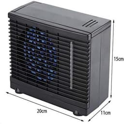 Draagbare autokoeler/-airco met instelbare snelheid – 12V mini-koelventilator (verdampingskoeling) voor thuis, kantoor of auto — thumbnail 4