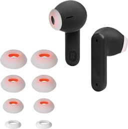 kwmobile 8x Reserve covers voor oordopjes geschikt voor JBL Tune Flex - 4 maten - Silicone dopjes voor in-ear headphones — thumbnail 1