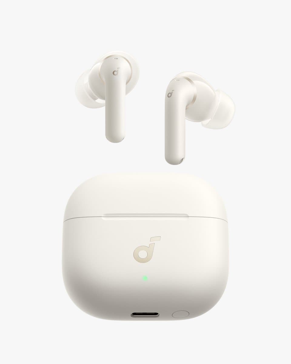 soundcore Anker P42i Draadloze Oordopjes, Adaptieve ANC Voor Dagelijks Geluid, Hi-Res Audio Met LDAC, Natuurlijke Modus Voor Concerten & Live Events, 56Uur Speeltijd, Al-Oproepen Met 6 Microfoons, Draadloos Opladen, IP55 — afbeelding 1