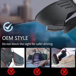 4K UHD Dashcam - Auto Camera - Veilig Rijden - Specifiek Ontwerp - 64GB Opslag - Zwart — thumbnail 5