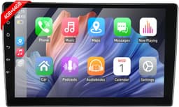 ESSGOO Autoradio 2 Din - 4+64GB - Android 15 - 10.1 Inch - Carplay — thumbnail 1