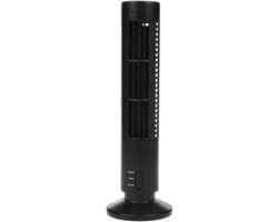 Draagbare Luchtkoeler - Bladloze Ventilator - Bureau Koeling - Stil Luchtkanaalontwerp - 33 cm Hoog - Zwart