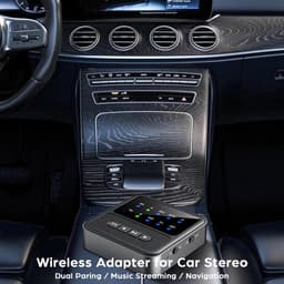 Audio Adapter - Zender Ontvanger - Draadloos Muziek Streamen - Bluetooth 5.4 - 20 Meter Bereik - Zwart — thumbnail 4