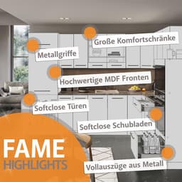 Vaatwasserfront - Keukenpaneel - Keuken Inrichten - Soft-close scharnieren - 60 cm breed - Antraciet hoogglans — thumbnail 3